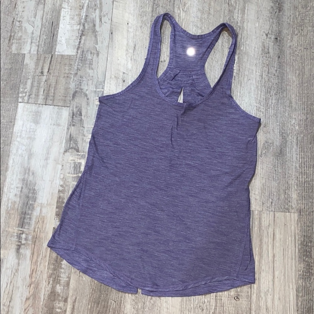 Lululemon Purple Racerback Tank Sz 4 EUC